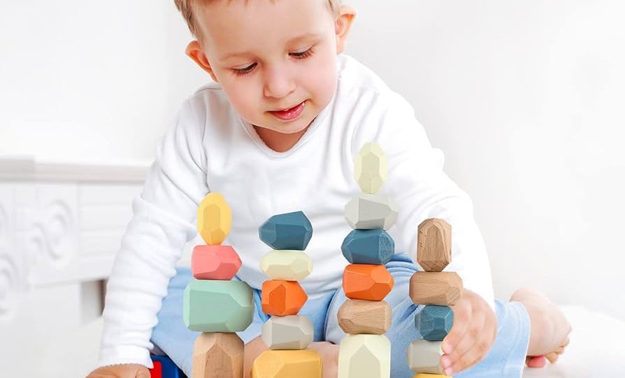 Stacking Rocks Toy