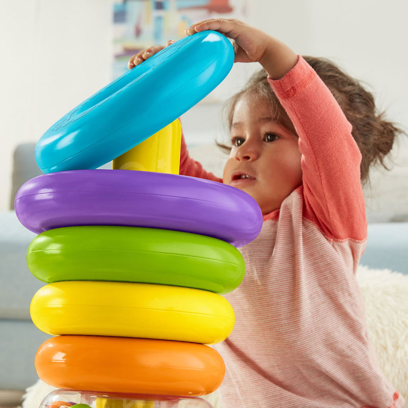 large stacking rings toy