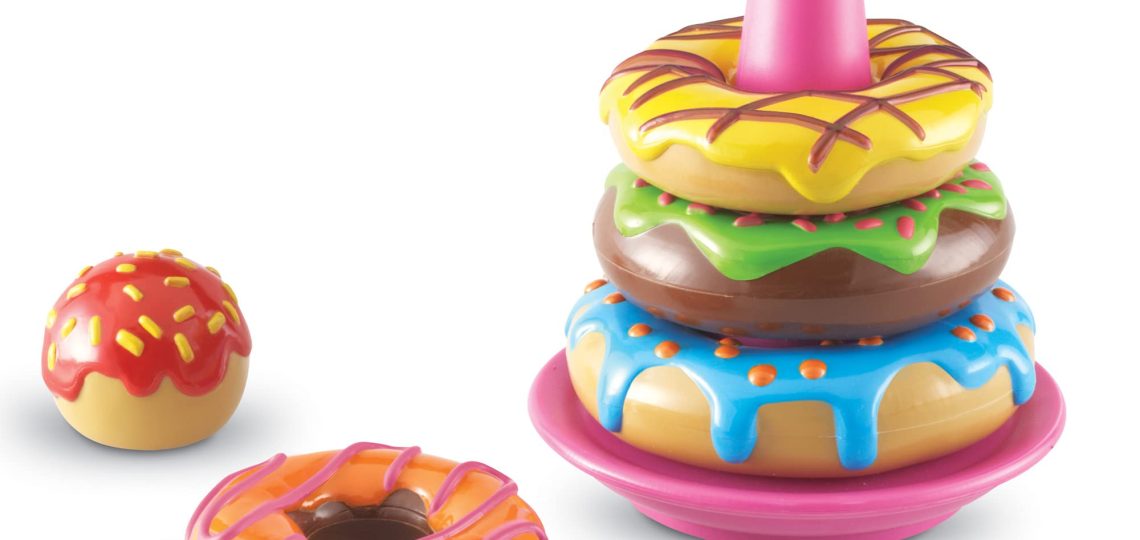 stacking donuts toy