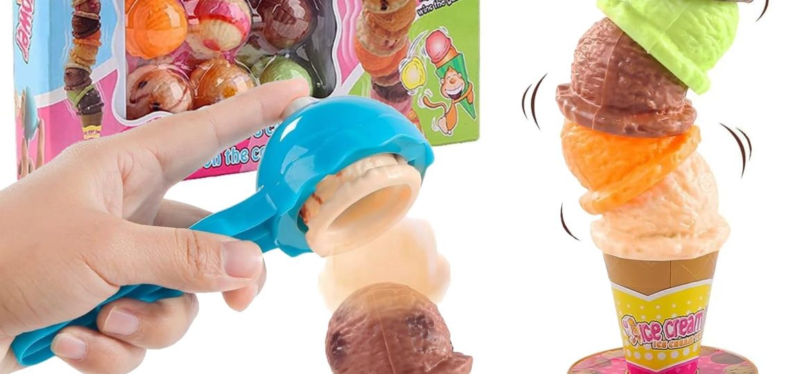 ice cream stacking toy