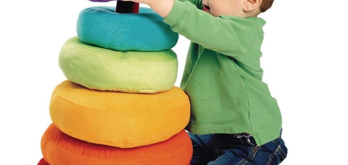 plush stacking toy