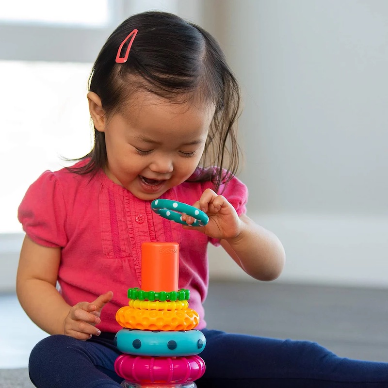 Age-Appropriate Stacking Rings Toys