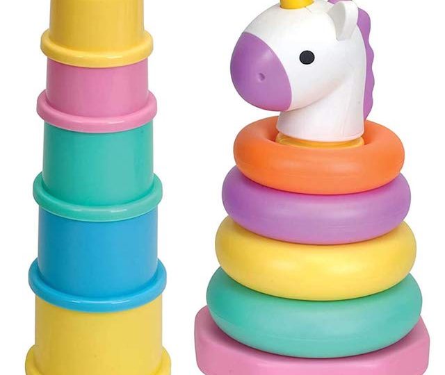 unicorn stacking toy