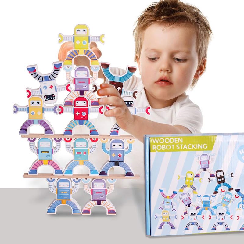 robot stacking toy