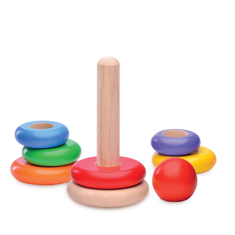 Age-Appropriate Stacking Rings Toys